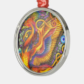 Elipharon Premium Round Ornament Aus Metall (Links)