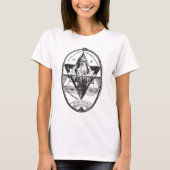 Eliphas Levi's Hexagram T-Shirt (Vorderseite)