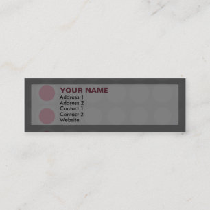 elipses mini visitenkarte