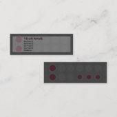 elipses mini visitenkarte (Vorne/Hinten)