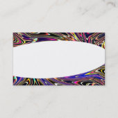 Eliptisch - Abstrakt 010 Visitenkarte (Rückseite)