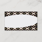 Eliptisch - Abstrakt 016 Visitenkarte (Rückseite)