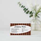 Eliptisch - Abstrakt 017 Visitenkarte (Stehend Vorderseite)