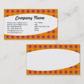 Eliptisch - Abstrakt 018 Visitenkarte (Vorne/Hinten)