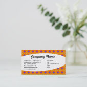 Eliptisch - Abstrakt 018 Visitenkarte (Stehend Vorderseite)