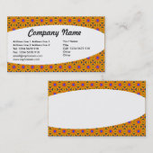 Eliptisch - Abstrakt 019 Visitenkarte (Vorne/Hinten)