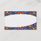 Eliptisch - Abstrakt 020 Visitenkarte (Rückseite)