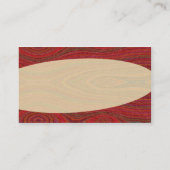 Eliptisch - AztekHöhle Zeichnend Visitenkarte (Rückseite)