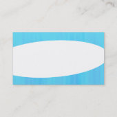 Eliptisch - Blauer gestrichene Textur Visitenkarte (Rückseite)