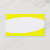 Eliptisch - gelb visitenkarte (Rückseite)