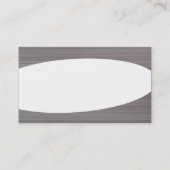 Eliptisch - Metall-II-Struktur Visitenkarte (Rückseite)