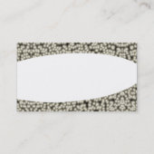 Eliptisch - Perlen Visitenkarte (Rückseite)