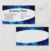 Eliptisch - römische Bäder Visitenkarte (Vorne/Hinten)