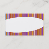 Eliptisch - Streifen 03 Visitenkarte (Rückseite)