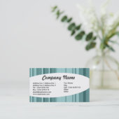 Eliptisch - Streifen 04 Visitenkarte (Stehend Vorderseite)