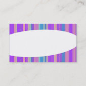 Eliptisch - Streifen 06 Visitenkarte (Rückseite)