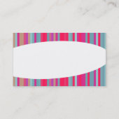 Eliptisch - Streifen 07 Visitenkarte (Rückseite)