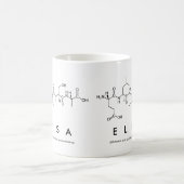 Elisa Peptid-Namen-Tasse Kaffeetasse (Mittel)