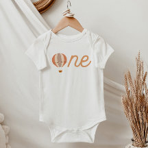 ELISA Terracotta Hot Air Balloon ONE 1st Birthday