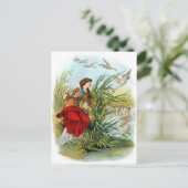 Elisa und die wilden Schwäne Postkarte (Stehend Vorderseite)