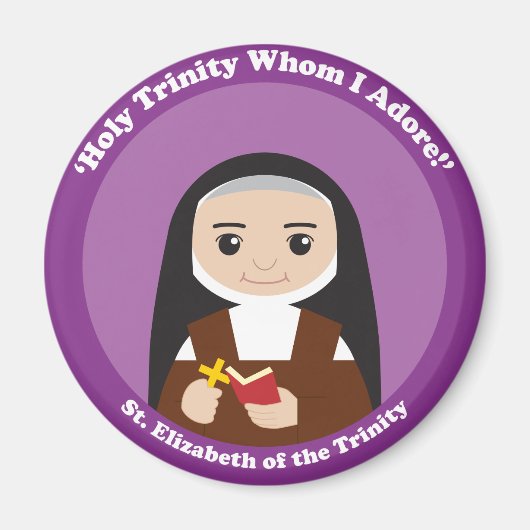 Elisabeth der Dreiheit Magnet (Vorne)