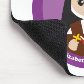 Elisabeth der Dreiheit Mousepad (Ecke)