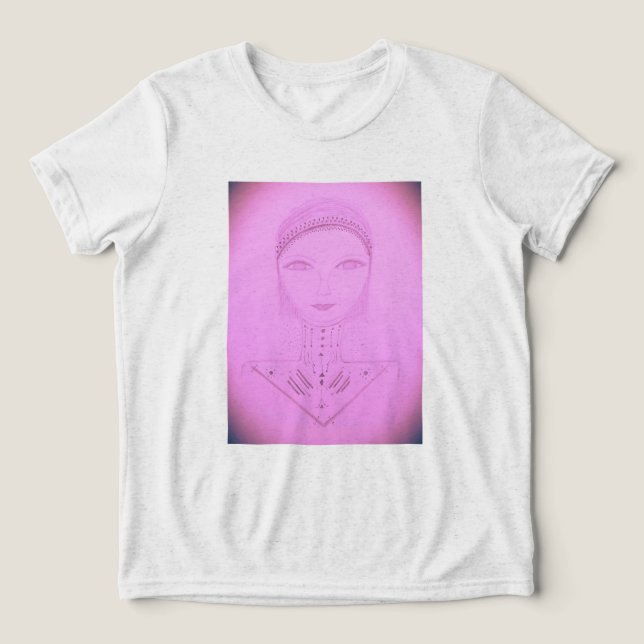 Elisabeth Tri-Blend Shirt (Design Vorderseite)