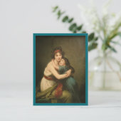 Elisabeth und ihre Tochter Postkarte (Stehend Vorderseite)