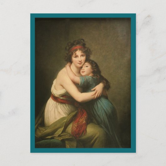 Elisabeth und ihre Tochter Postkarte (Vorderseite)