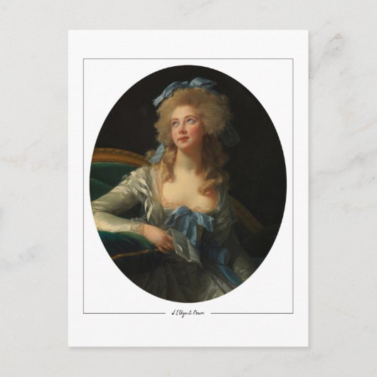 Élisabeth Vigée Le Brun #132 - Fine Art Postcard Postkarte (Vorderseite)