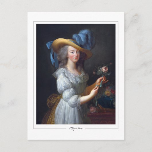 Élisabeth Vigée Le Brun #189 - Fine Art Postcard Postkarte (Vorderseite)