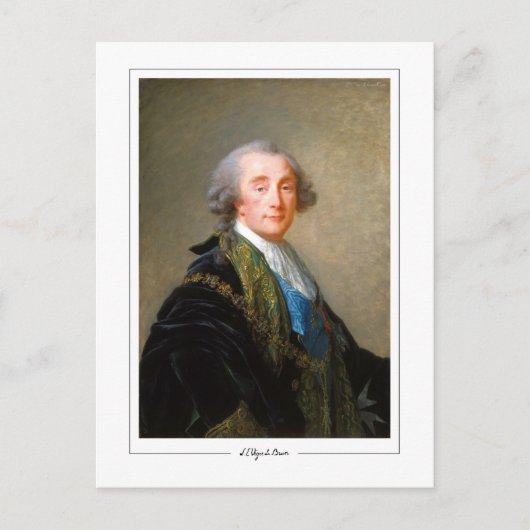 Élisabeth Vigée Le Brun #204 - Fine Art Postcard Postkarte (Vorderseite)