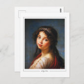Élisabeth Vigée Le Brun #211 - Fine Art Postcard Postkarte (Vorne/Hinten)