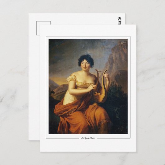 Élisabeth Vigée Le Brun #238 - Fine Art Postcard Postkarte (Vorne/Hinten)