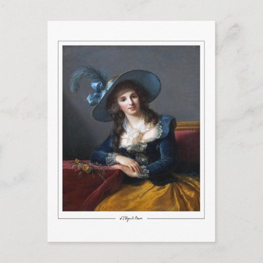 Élisabeth Vigée Le Brun #241 - Fine Art Postcard Postkarte (Vorderseite)