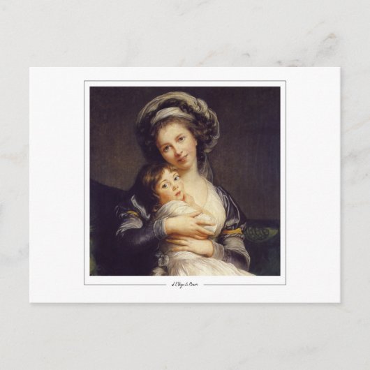 Élisabeth Vigée Le Brun #256 - Fine Art Postcard Postkarte (Vorderseite)