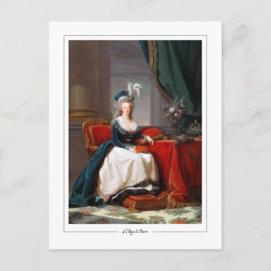Élisabeth Vigée Le Brun #266 - Fine Art Postcard Postkarte (Vorderseite)