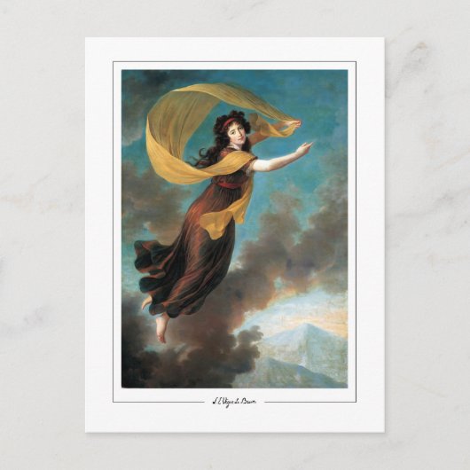 Élisabeth Vigée Le Brun #274 - Fine Art Postcard Postkarte (Vorderseite)