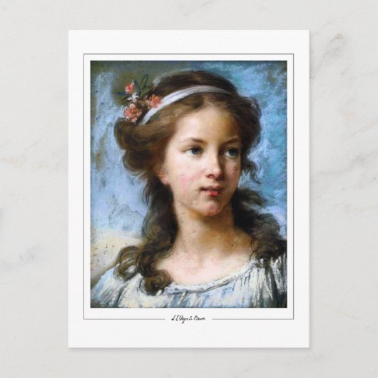 Élisabeth Vigée Le Brun #279 - Fine Art Postcard Postkarte (Vorderseite)