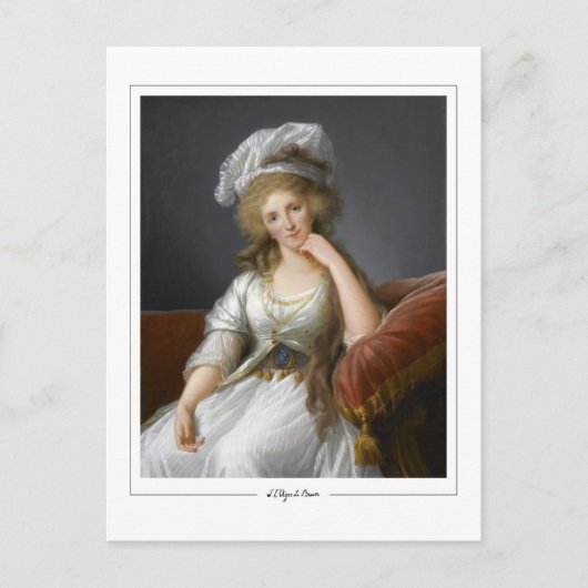 Élisabeth Vigée Le Brun #282 - Fine Art Postcard Postkarte (Vorderseite)