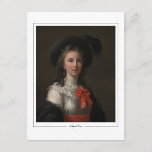 Élisabeth Vigée Le Brun #7 - Fine Art Postcard Postkarte