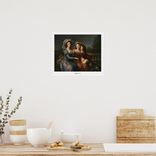 Élisabeth Vigée Le Brun Zedign Art Poster #11 (Küche)