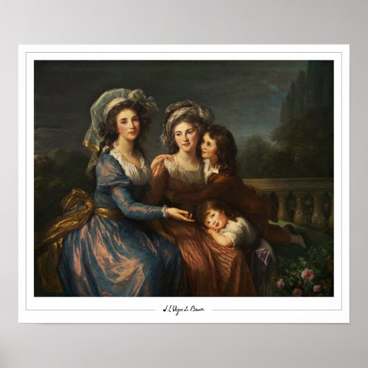Élisabeth Vigée Le Brun Zedign Art Poster #11 (Vorne)
