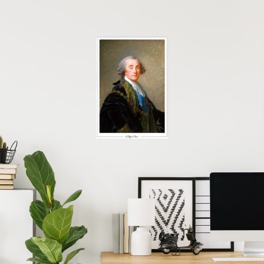 Élisabeth Vigée Le Brun Zedign Art Poster #204 (Heimbüro)