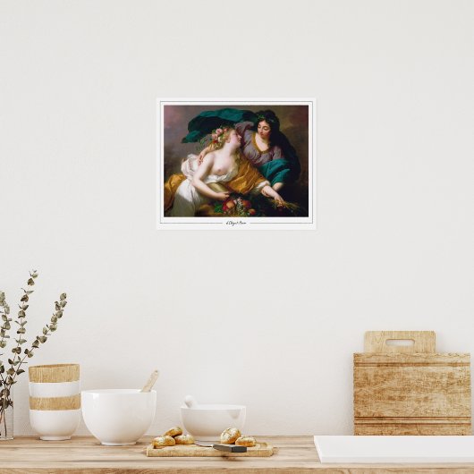 Élisabeth Vigée Le Brun Zedign Art Poster #223 (Küche)