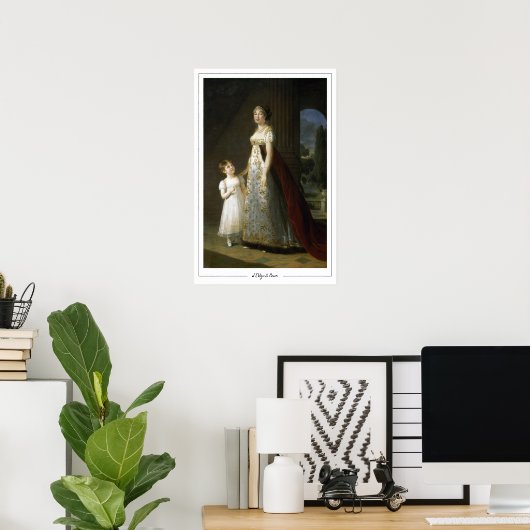 Élisabeth Vigée Le Brun Zedign Art Poster #239 (Heimbüro)