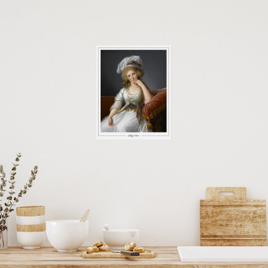 Élisabeth Vigée Le Brun Zedign Art Poster #282 (Küche)