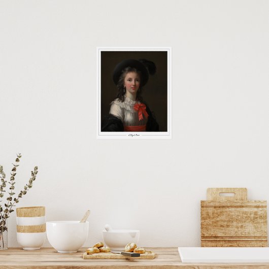 Élisabeth Vigée Le Brun Zedign Art Poster #7 (Küche)