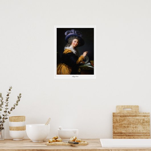 Élisabeth Vigée Le Brun Zedign Art Poster #8 (Küche)