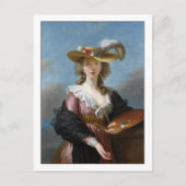 Elisabeth Vigee Lebrun Fine Art Self Portrait Postkarte (Vorderseite)